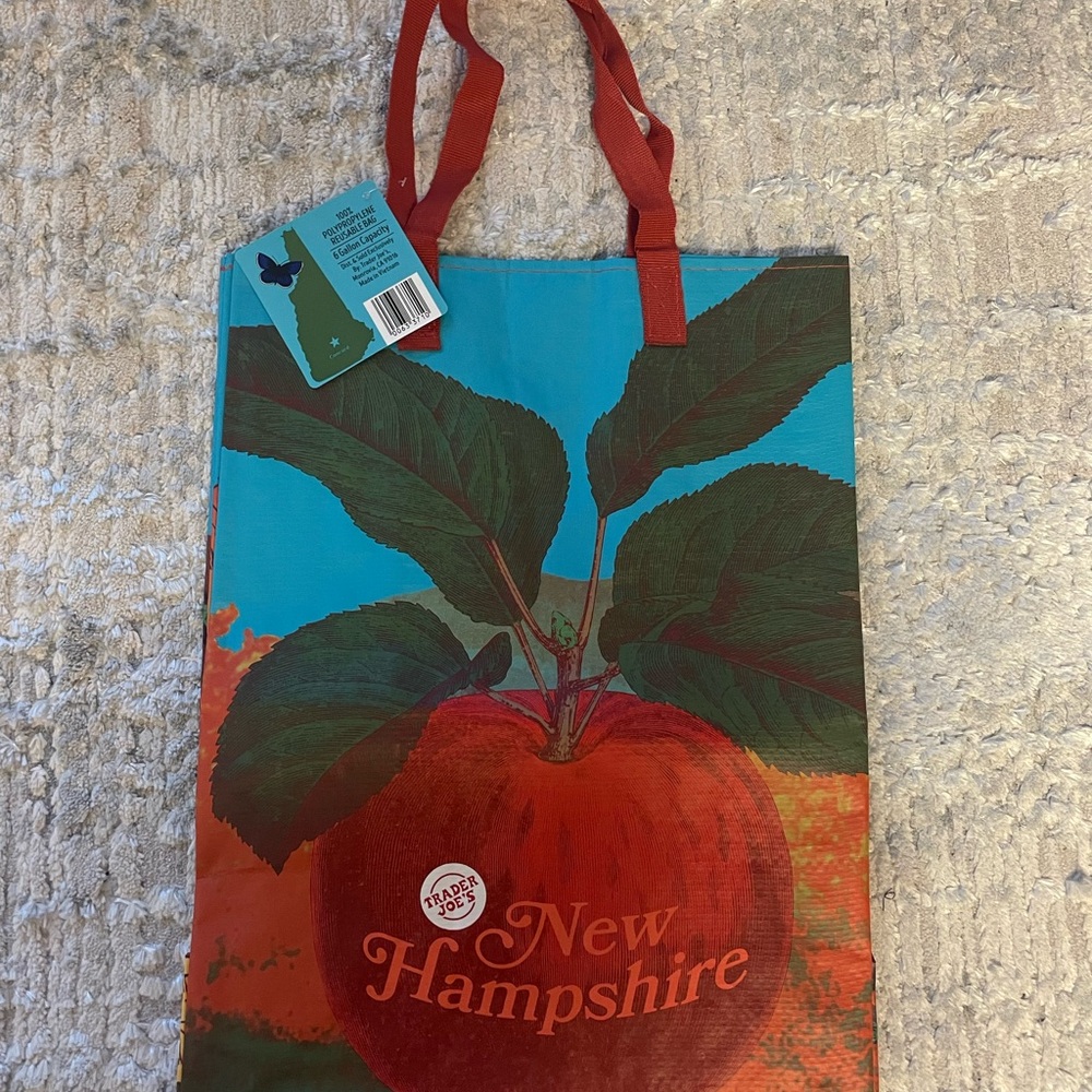 Trader Joe's Reusable New Hampshire Tote Bag